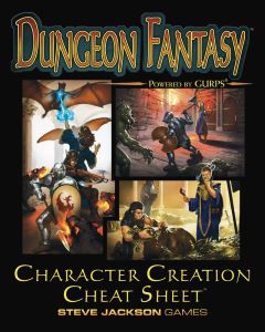 Dungeon Fantasy Character Cheat Sheet