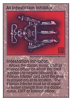           A1 ‑ Infestation Inhibitor  Set: UE  Rarity: U1    Artist: Melissa A. Benson    