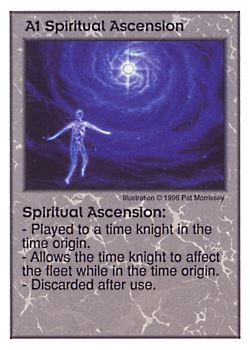          A1 ‑ Spiritual Ascension  Set: Pir  Rarity: U1    Artist: Pat Morrissey    