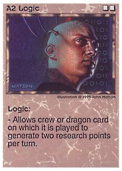           A2 ‑ Logic  Set: NE  Rarity: C1    Artist: John D. Matson    
