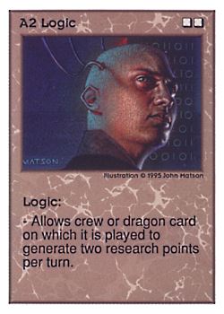           A2 ‑ Logic  Set: UE  Rarity: C1    Artist: John D. Matson    