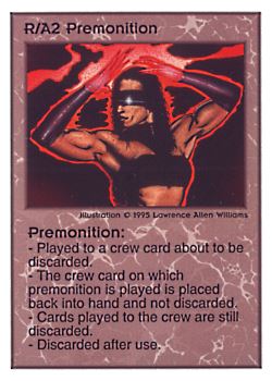           R/A2 ‑ Premonition  Set: TG  Rarity: U1    Artist: Lawrence Allen Williams    