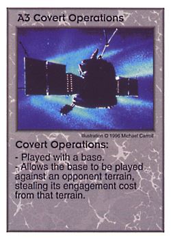           A3 ‑ Covert Operations  Set: Pir  Rarity: U1    Artist: Michael Carroll    