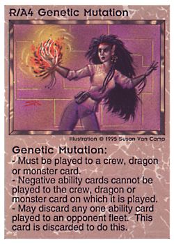           R/A4 ‑ Genetic Mutation  Set: NE  Rarity: C1    Artist: Susan Van Camp    