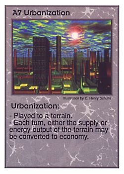           A7 ‑ Urbanization  Set: Pir  Rarity: U1    Artist: C. Henry Schulte    