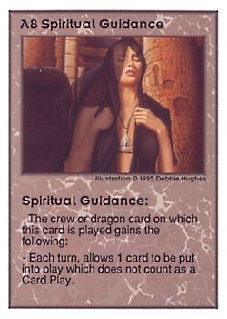           A8 ‑ Spiritual Guidance  Set: UE  Rarity: U1    Artist: Debbie Hughes    