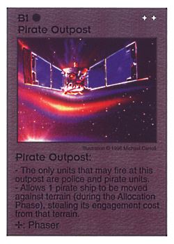           B1 ‑ Pirate Outpost  Set: Pir  Rarity: U1    Artist: Michael Carroll    