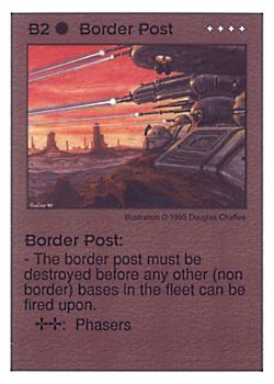           B2 ‑ Border Post  Set: AT  Rarity: R1    Artist: Douglas Chaffee    