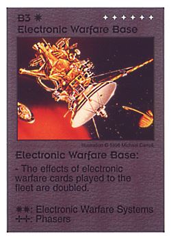           B3 ‑ Electronic Warfare Base  Set: Pir  Rarity: U1    Artist: Michael Carroll    