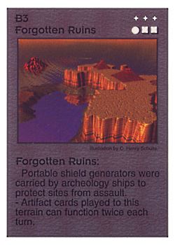           B3 ‑ Forgotten Ruins  Set: Pir  Rarity: U1    Artist: C. Henry Schulte    