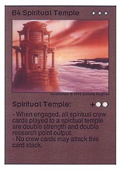           B4 ‑ Spiritual Temple  Set: UE  Rarity: C1    Artist: Debbie Hughes    