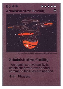           B5 ‑ Administrative Facility  Set: UE  Rarity: R1    Artist: Lawrence Allen Williams    
