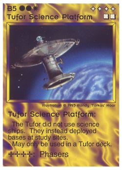           B5 ‑ Tufor Science Platform  Set: NE  Rarity: U1    Artist: Randy 'Tarkas' Hoar    