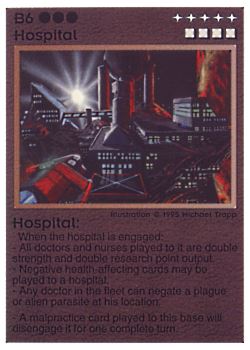           B6 ‑ Hospital  Set: NE  Rarity: R1    Artist: Michael Trapp    