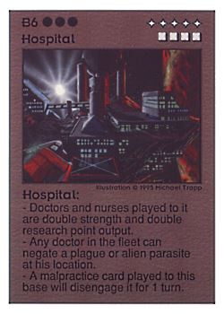           B6 ‑ Hospital  Set: UE  Rarity: R1    Artist: Michael Trapp    