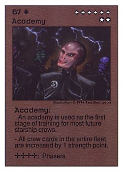           B7 ‑ Academy  Set: UE  Rarity: V1    Artist: Ted Beargeon    