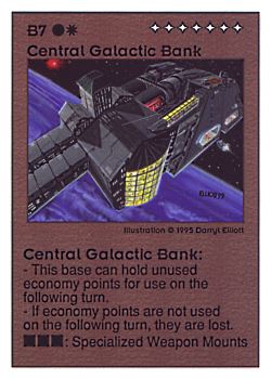           B7 ‑ Central Galactic Bank  Set: UE  Rarity: V1    Artist: Darryl Elliott    