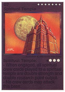           B7 ‑ Spiritual Temple  Set: NE  Rarity: U1    Artist: Susan Van Camp    