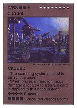           R/B8 ‑ Citadel  Set: UE  Rarity: V1    Artist: Michael Trapp    