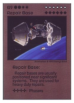           B9 ‑ Repair Base  Set: UE  Rarity: V1    Artist: Darryl Elliott    