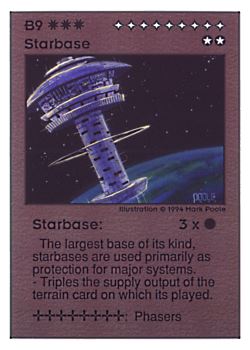           B9 ‑ Starbase  Set: UE  Rarity: V1    Artist: Mark Poole    