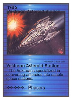           T/B6 ‑ Vektrean Asteroid Station  Set: AT  Rarity: R1    Artist: Douglas Chaffee*    