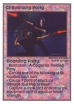           C1 ‑ Boarding Party  Set: UE  Rarity: C1    Artist: John D. Matson    