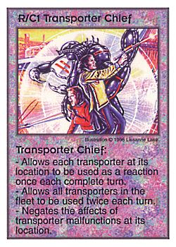           R/C1 ‑ Transporter Chief  Set: Pir  Rarity: U1    Artist: Lissanne Lake    