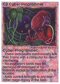          C2 ‑ Cyber‑Programmer  Set: NE  Rarity: C1    Artist: Ben Peck    