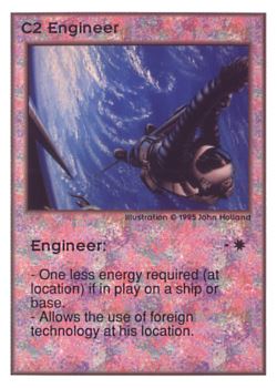           C2 ‑ Engineer  Set: UE  Rarity: U1    Artist: John Holland    