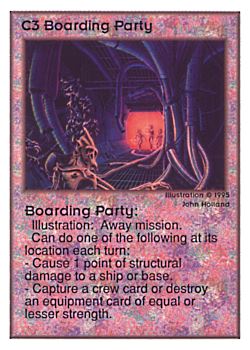           C3 ‑ Boarding Party  Set: UE  Rarity: U1    Artist: John Holland    