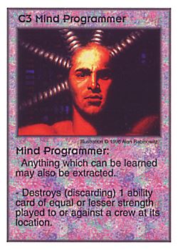           C3 ‑ Mind Programmer  Set: Pir  Rarity: U1    Artist: Alan Rabinowitz    