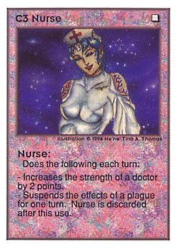           C3 ‑ Nurse  Set: UE  Rarity: U1    Artist: Ne'Ne Tina A. Thomas    