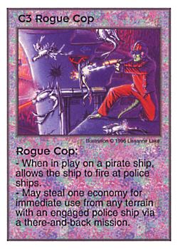           C3 ‑ Rogue Cop  Set: Pir  Rarity: U1    Artist: Lissanne Lake    
