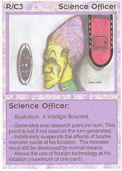 Need: 0    Want: 0    Have: 3    Will Trade: 0    In Storage: 0              R/C3 ‑ Science Officer  Set: AL  Rarity: C1    Artist: Ryan Gable    