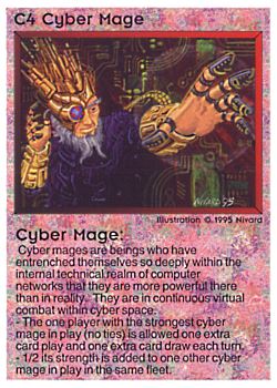           C4 ‑ Cyber Mage  Set: NE  Rarity: C1    Artist: Nivard    