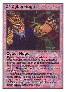           C4 ‑ Cyber Mage  Set: UE  Rarity: R1    Artist: Nivard    