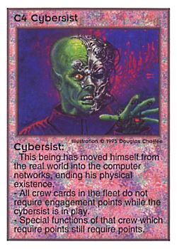           C4 ‑ Cybersist  Set: TG  Rarity: U1    Artist: Douglas Chaffee    