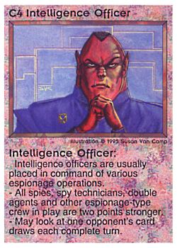           C4 ‑ Intelligence Officer  Set: NE  Rarity: U1    Artist: Susan Van Camp    
