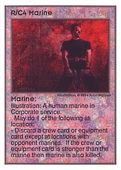           R/C4 ‑ Marine  Set: UE  Rarity: U1    Artist: John D. Matson    