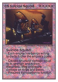           C5 ‑ Suicide Squad  Set: UE  Rarity: R1    Artist: Douglas Shuler    