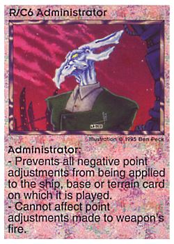           R/C6 ‑ Administrator  Set: NE  Rarity: U1    Artist: Ben Peck    