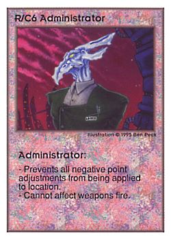           R/C6 ‑ Administrator  Set: UE  Rarity: U1    Artist: Ben Peck    