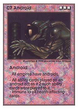          C7 ‑ Android  Set: UE  Rarity: R1    Artist: Lawrence Allen Williams    