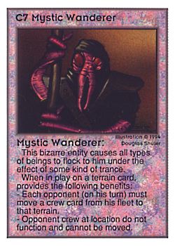           C7 ‑ Mystic Wanderer  Set: UE  Rarity: V1    Artist: Douglas Shuler    