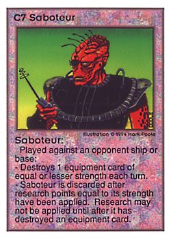           C7 ‑ Saboteur  Set: UE  Rarity: R1    Artist: Mark Poole    