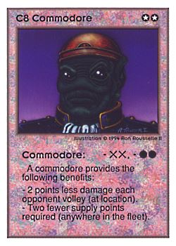           C8 ‑ Commodore  Set: UE  Rarity: V1    Artist: Ron Rousselle II    