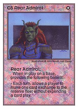           C8 ‑ Rear Admiral  Set: UE  Rarity: V1    Artist: Susan Van Camp    