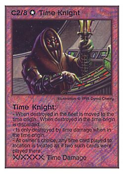           C2/8 ‑ Time Knight  Set: TG  Rarity: V1    Artist: David A. Cherry    