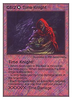           C8/2 ‑ Time Knight  Set: TG  Rarity: V1    Artist: David A. Cherry    